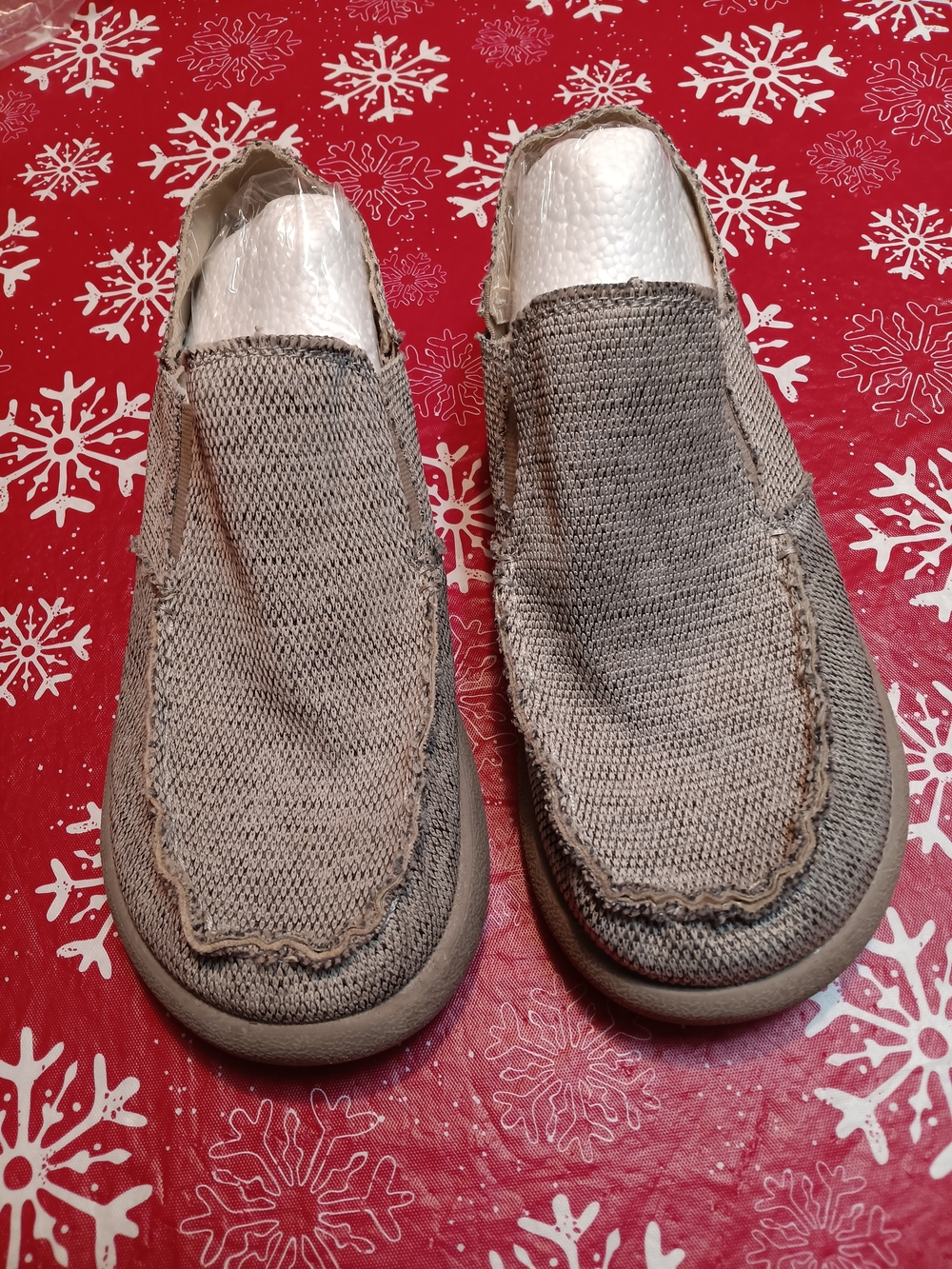 Casual Men's Slip-On Loafers in Taupe